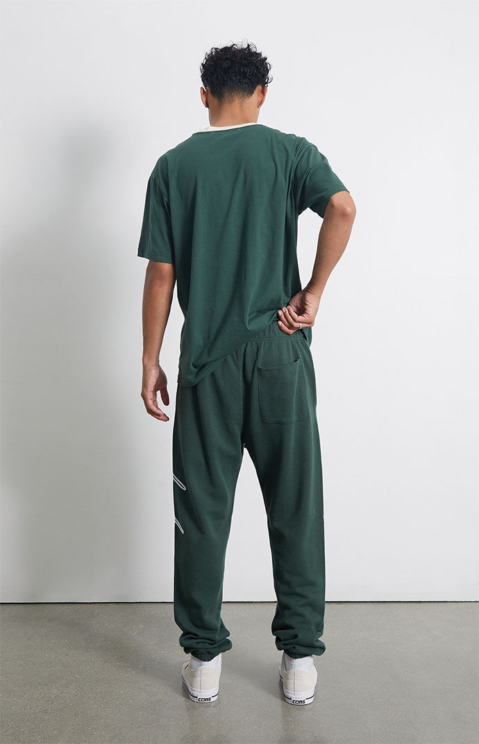 Pacsun shop green joggers
