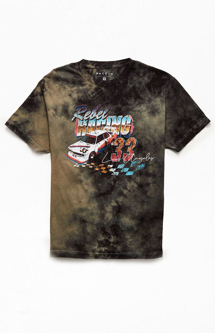 Rebel Racing Crystal Wash T-Shirt