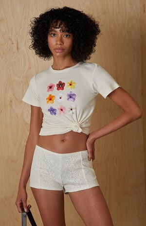 Lace Micro Shorts
