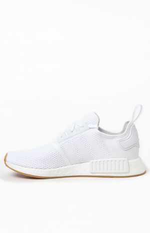 White & Gum NMD_R1 Shoes image number 3