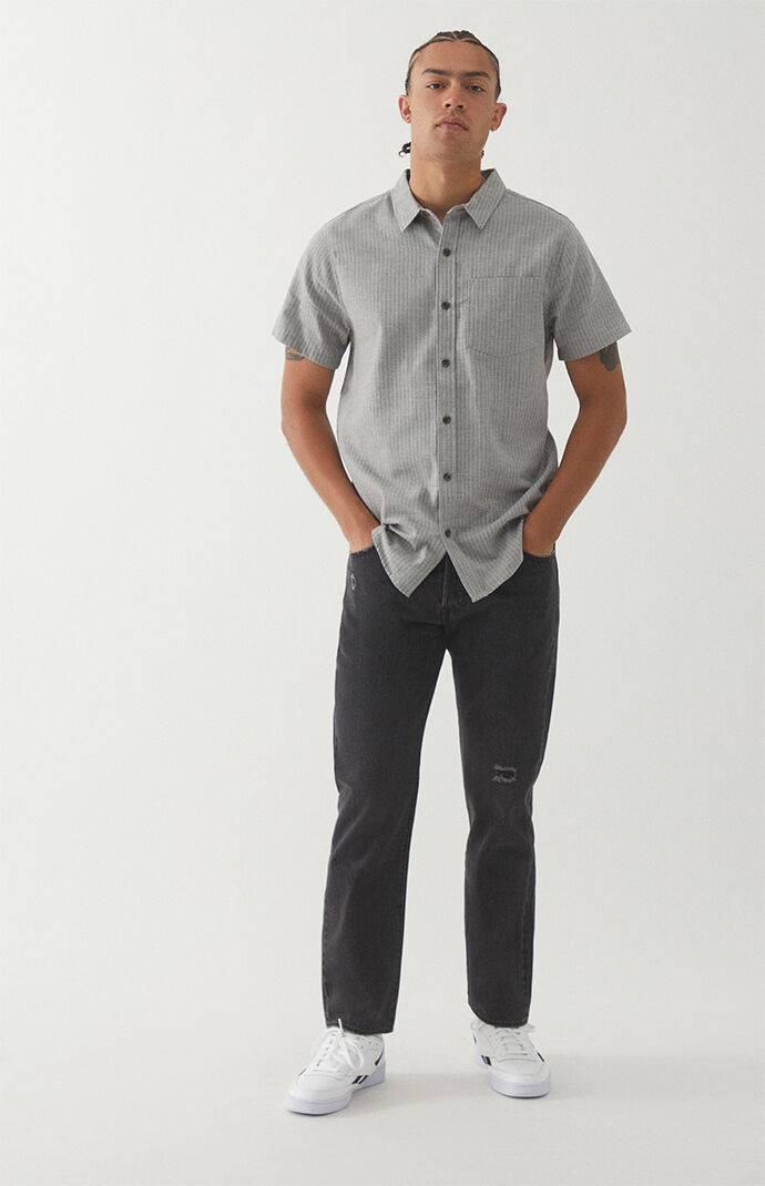 Gabriel Jacquard Woven Camp Shirt