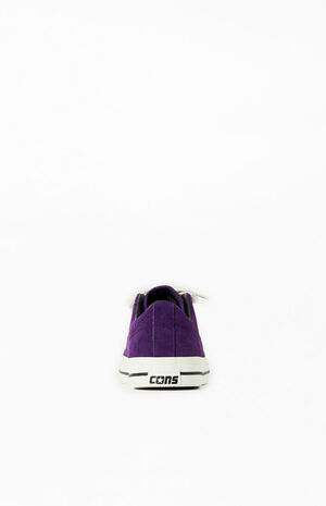Purple One Star Pro Suede Shoes image number 3