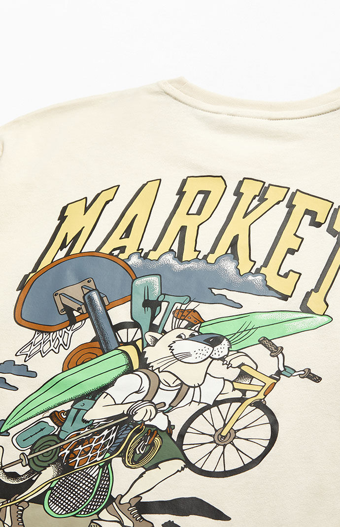 Puma x Market Tan Relaxed Graphic T Shirt PacSun