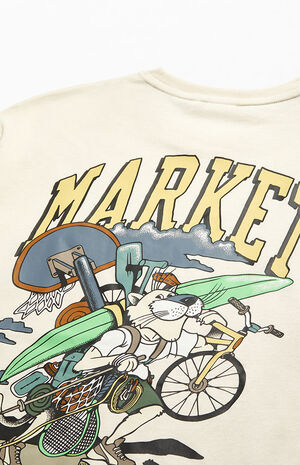 tan graphic tee