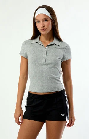 Black & White 3-Stripes Brief Shorts image number 2