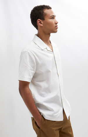 Coconut Linen Resort Camp Shirt image number 3