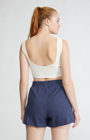 Blue Classics High Waisted Shorts image number 4