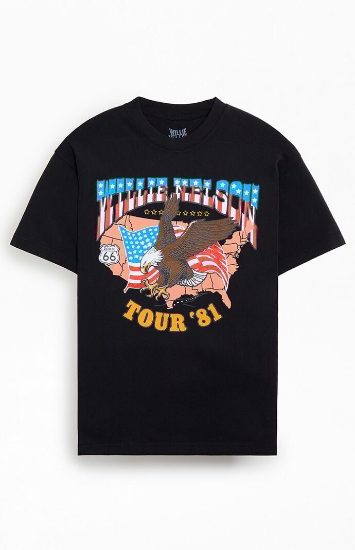 Willie Nelson USA Tour 81 T-Shirt