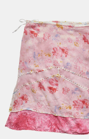 2000s Y2K Floral Midi Skirt image number 2