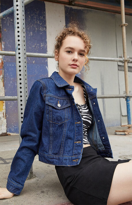 Denim Jacket At Pacsun Com Pacsun '90s colorblock denim jacket from pacsun on 21 buttons. denim jacket at pacsun com