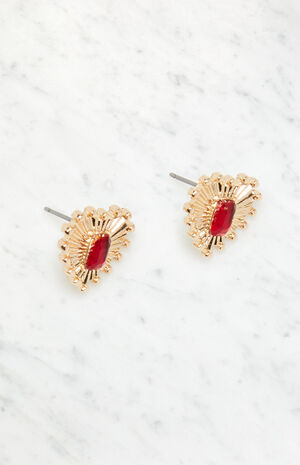 Valentine Heart Earrings image number 1