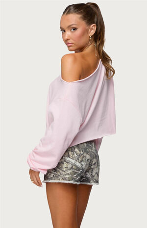 Aveline Off Shoulder Light Sweatshirt image number 3
