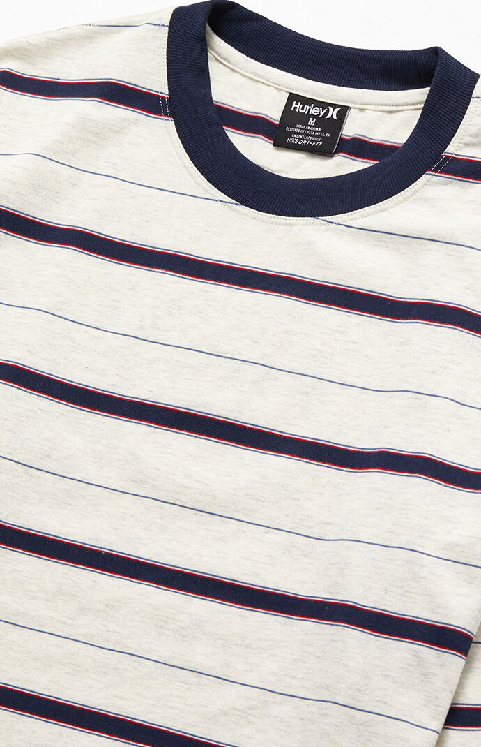 Hurley Dri Fit Harvey Striped Long Sleeve T Shirt Pacsun