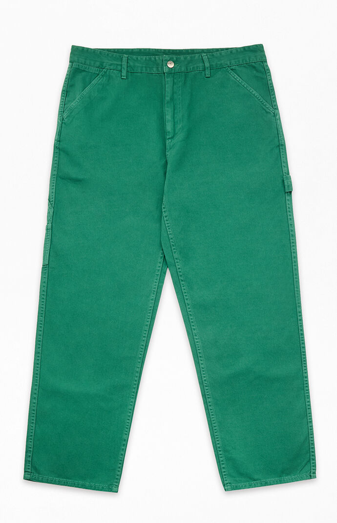Awake NY Green Painter Carpenter Pants
