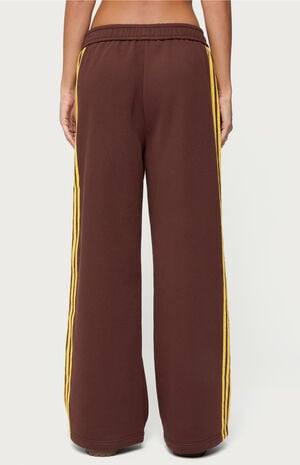 Sorin Contrast Striped Wide Sweatpants image number 3
