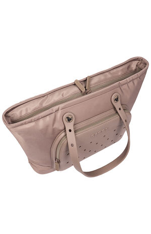 Latte Large Pocket Tote Bag image number 5