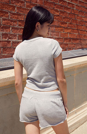 Gray Ashley Basic T-Shirt image number 3