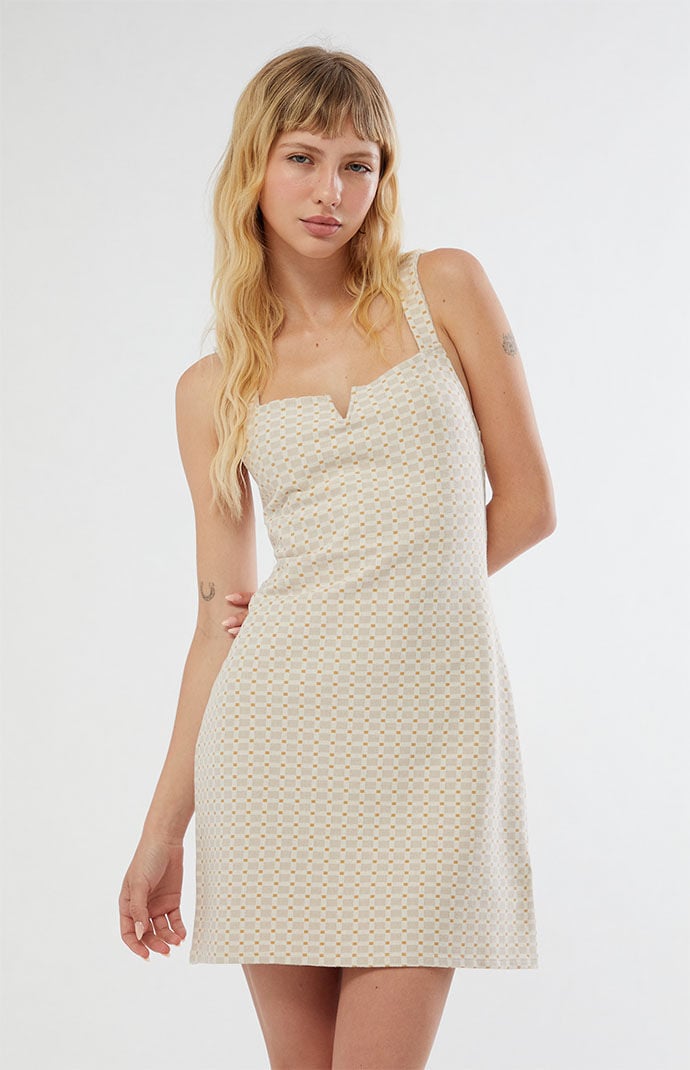 Pacsun yellow dress top