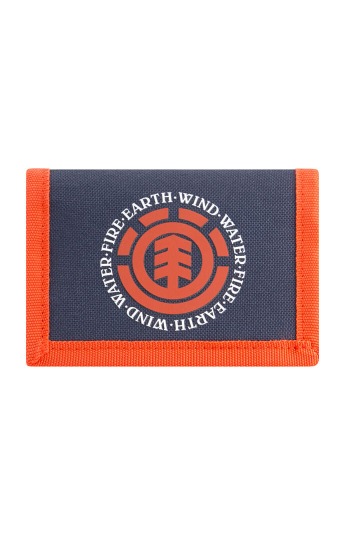 Element Indigo Tri-Fold Logo Wallet