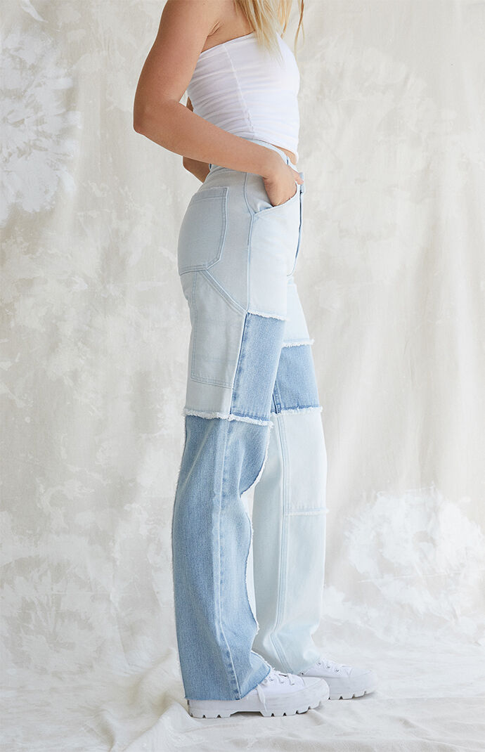 Patchwork '90s Boyfriend Carpenter Pants