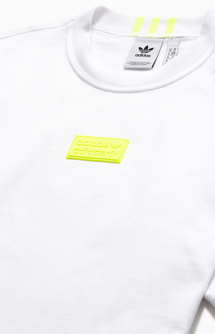 White RYV Silicone Badge T-Shirt