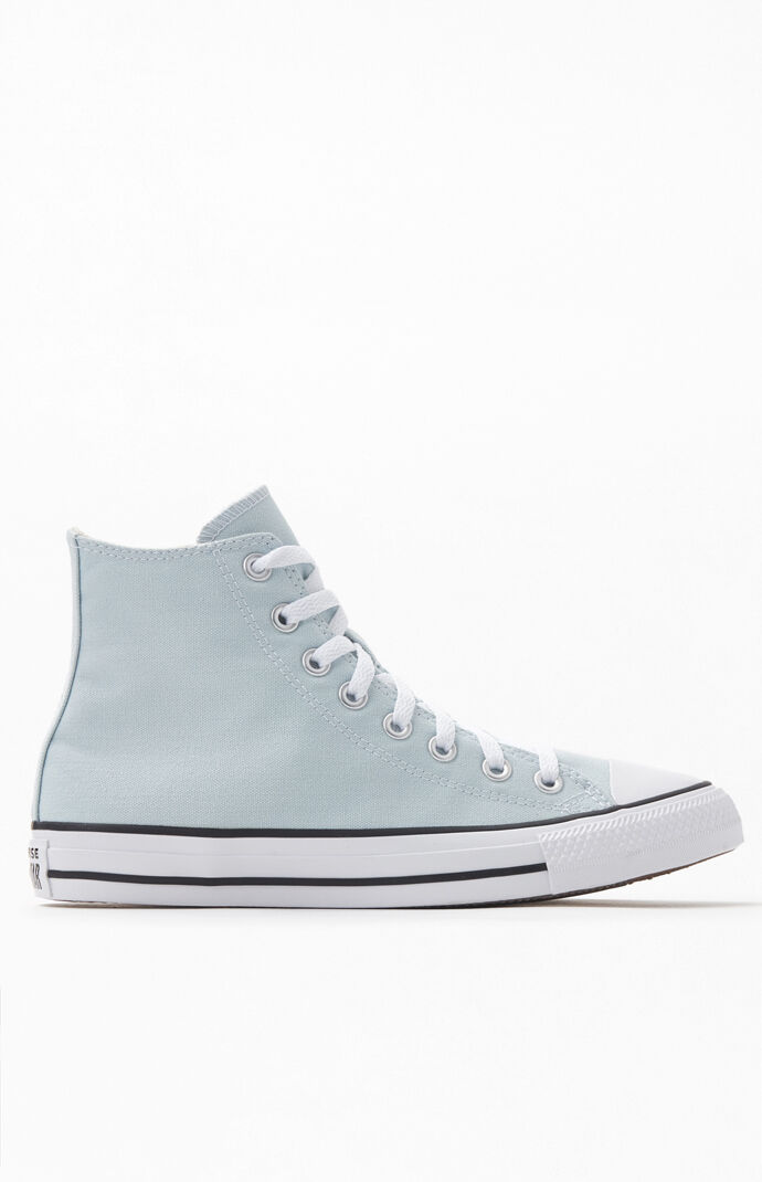 light blue high tops