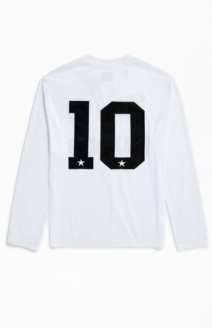 White Palisades Long Sleeve Hockey Jersey image number 2