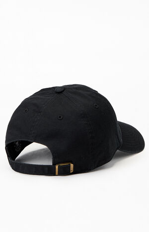 Black LA Dodgers Dad Hat image number 2