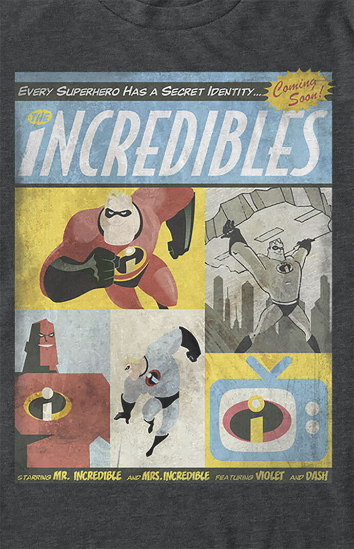 Box Comic Incredibles T-Shirt