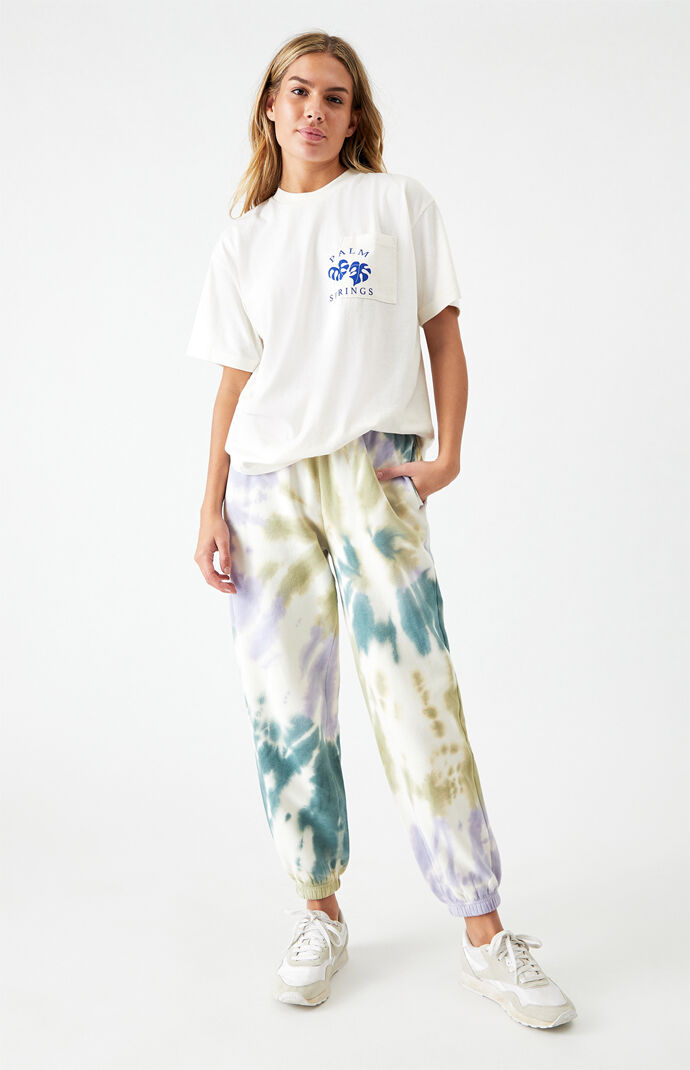 Palm Springs Blue Recycled Pocket T-Shirt