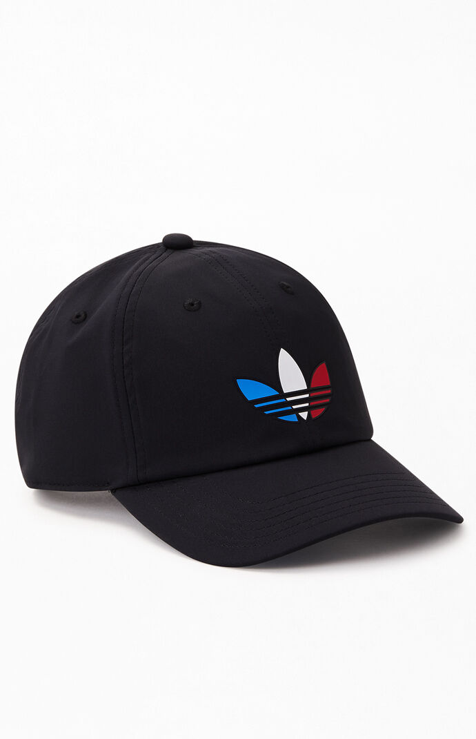 Tricolor Strapback Dad Hat