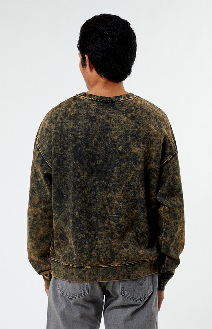 GUESS Originals Eco Acid Wash Crew Neck Sweatshirt PacSun