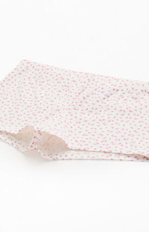 Pink Floral Boxer Boyshorts image number 2