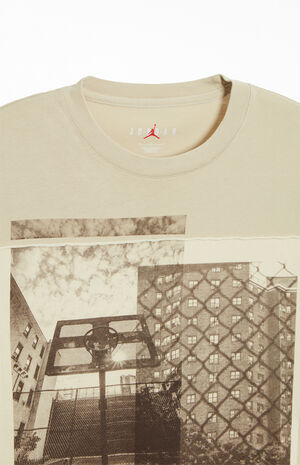 x UNION x Bephies Beauty Supply Beige T-Shirt image number 3