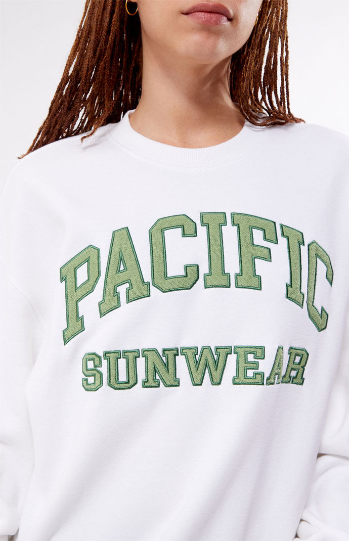 Pacsun Pacific Sunwear Arch Crew Neck Sweatshirt | PacSun