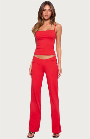 Anika Scooped Straight Leg Pants image number 4