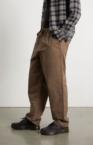 Organic Range Baggy Tapered Elastic Waist Pants image number 3