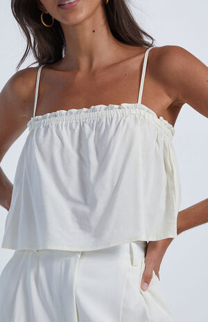 Ruffle Crop Top image number 2