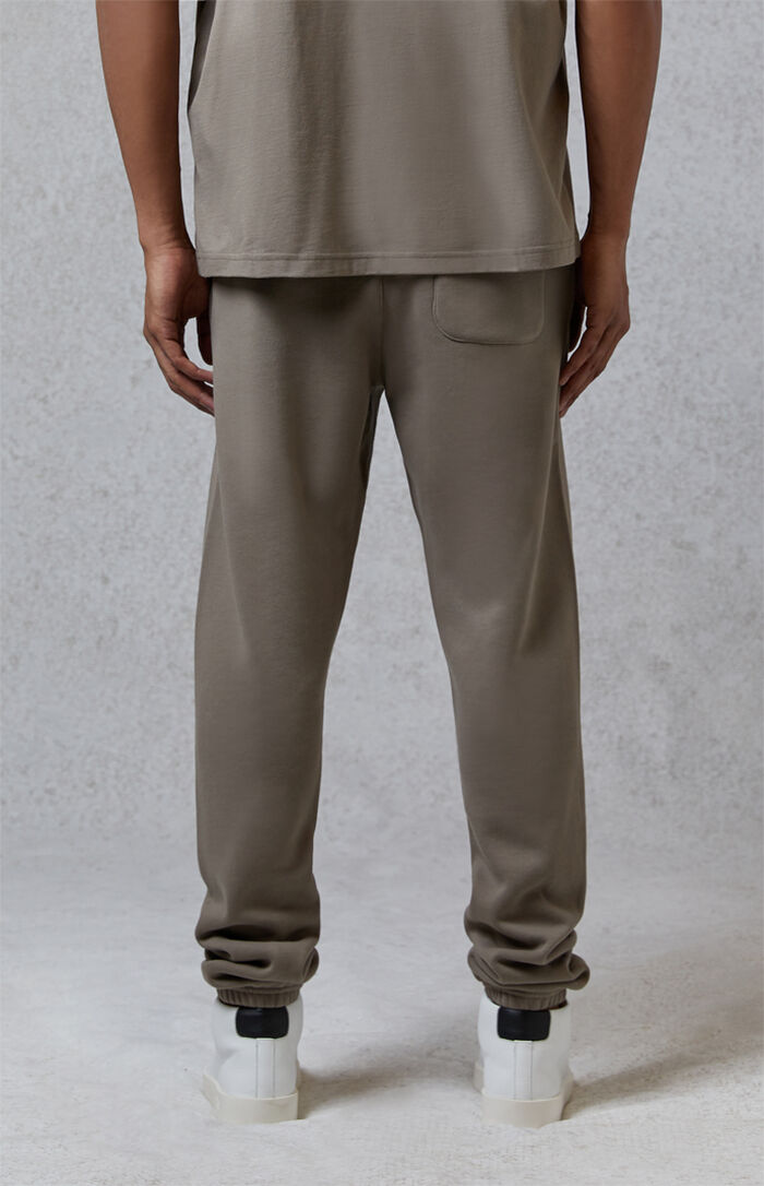 essentials taupe sweatpants