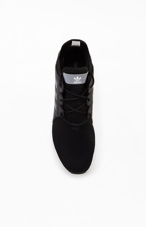 Black & Green X_PLR Shoes image number 5