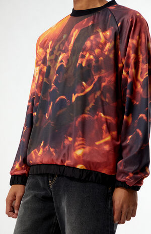 Reversible Long Sleeve Crew Neck Shirt image number 2