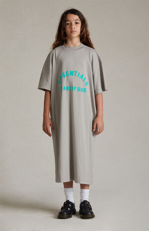 Essentials Seal 3/4 Sleeve T-Shirt Dress image number 2