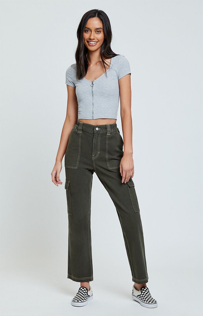 pacsun bone utility cargo pants