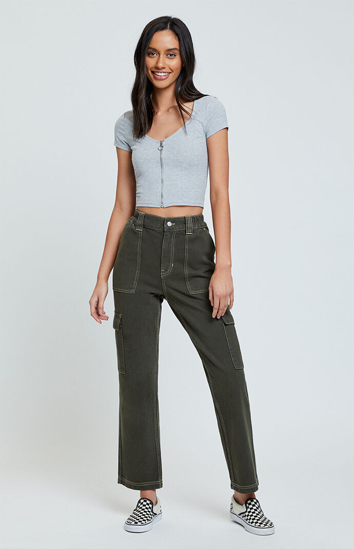 pacsun bone utility cargo pants