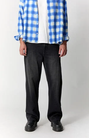 Dylan Baggy Jeans Washed Black&nbsp; image number 2