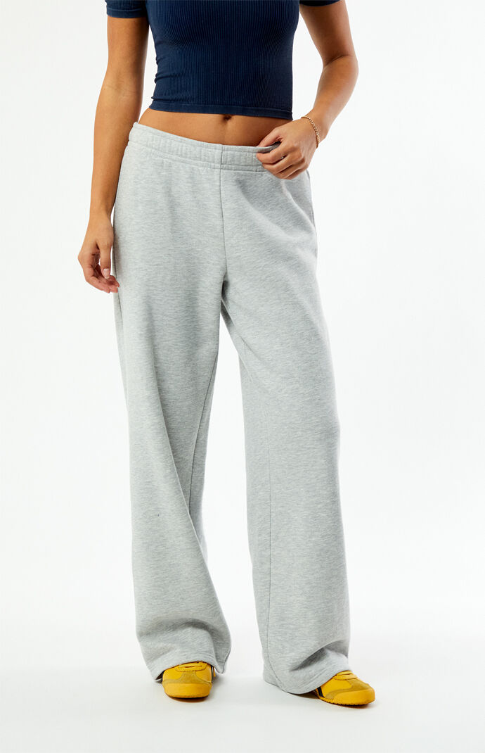 LA Hearts Heather Grey LA Baggy Sweatpants | Pacsun