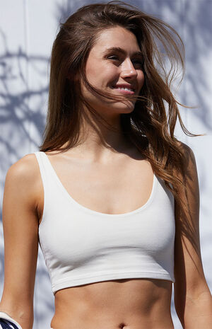 Off White Lydia Tank Top image number 1