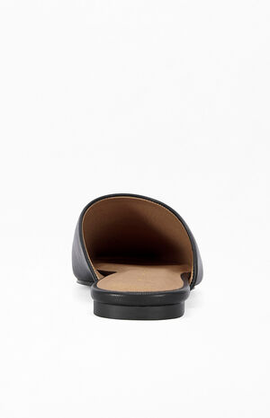 Women's Raphael Black Leather Flats image number 3