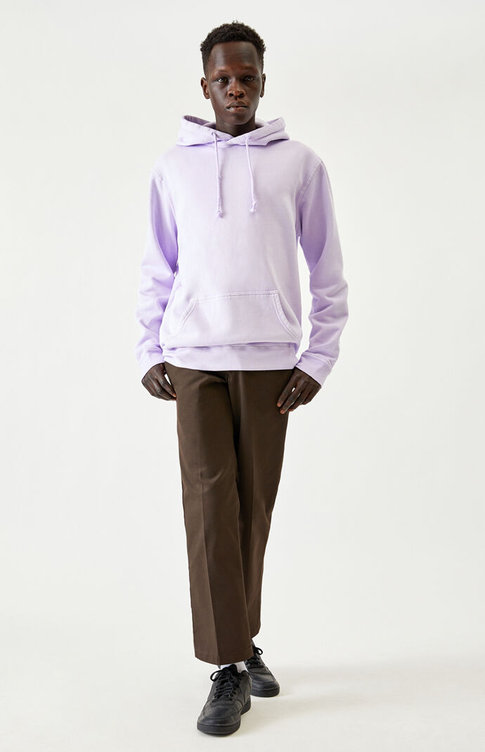 Lavender Stock Vintage Wash Oversized Hoodie