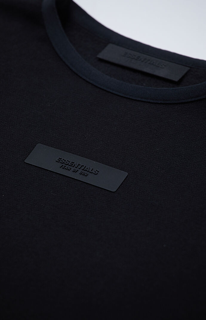 【新品未着用】Essentials Crewneck Jet Black L 新品未着用】Essentials Crewneck Jet Black L Classic Crewneck